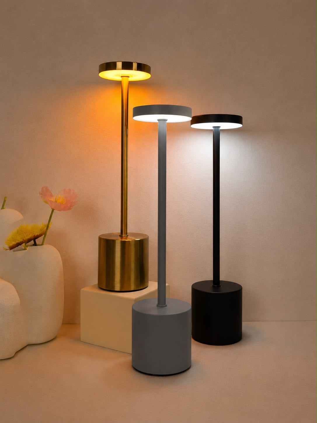 Lampara Led tactil recargable